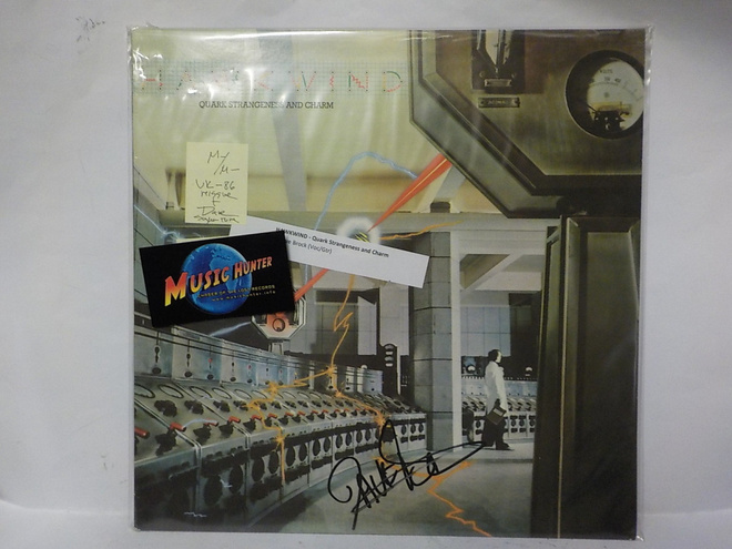 HAWKWIND - QUARK STRANGENESS AND CHARM M-/M- LP + NIMMARI