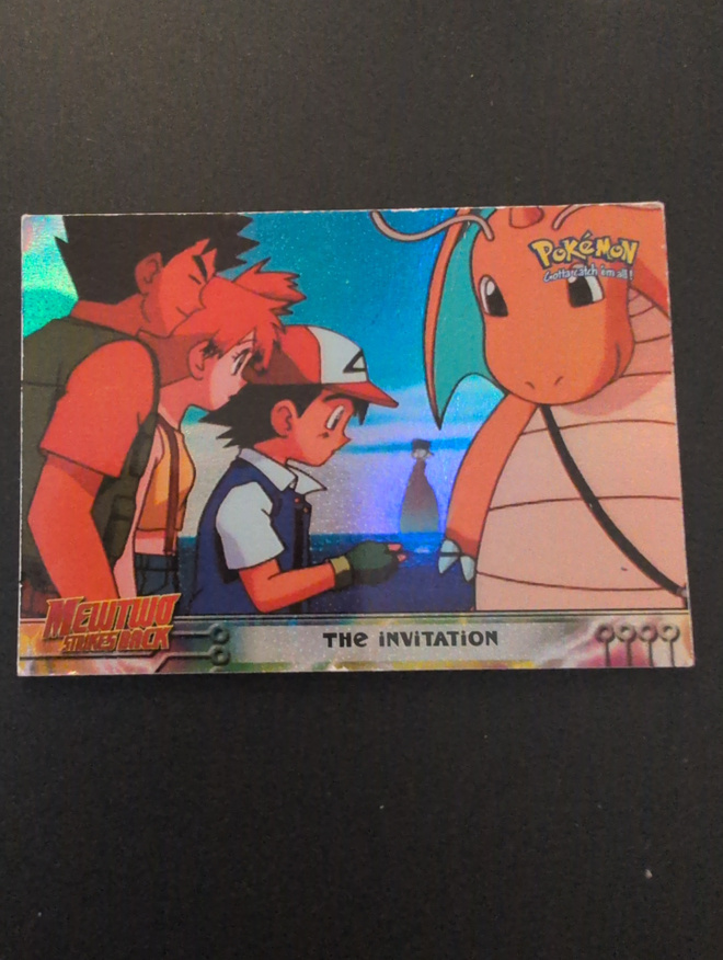 The Invitation rainbow foil Pokemon Topps