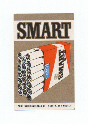 Porin Tulitikkutehdas SMART Etiketti