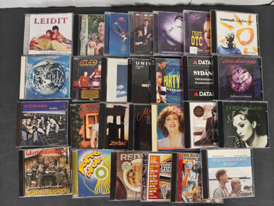 CD-levyjä Leidit YM....