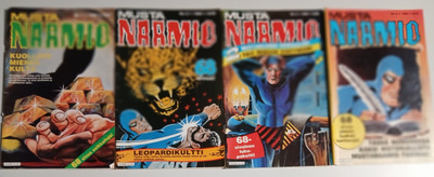 Mustanaamio v. 1984 lehtiä 17 kpl