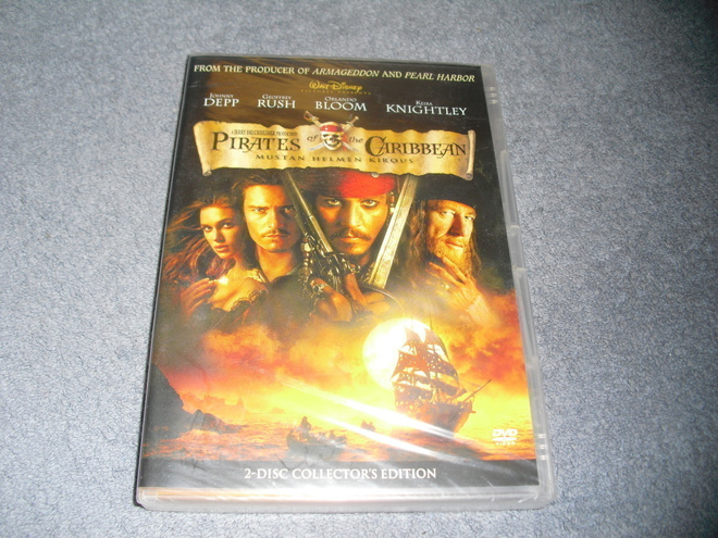 MUSTAN HELMEN KIROUS (Johnny Depp) UUSI***