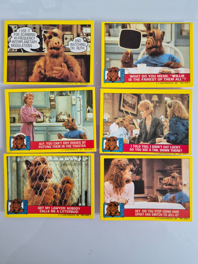 Alf His Life and Times	Topps	    (18030)