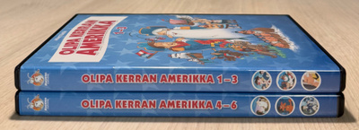 Albert Barillé: OLIPA KERRAN AMERIKKA (1991-92) 6DVD