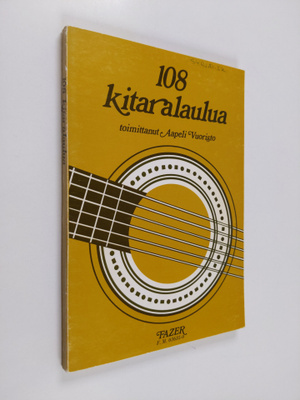 Aapeli Vuoristo : 108 kitaralaulua