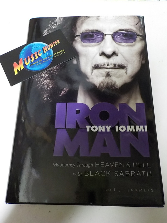 TONY IOMMI - IRON MAN KIRJA ITSE MESTARIN NIMMARILLA
