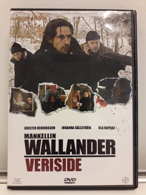 Wallander- Veriside (Rockström, Rapace, dvd)