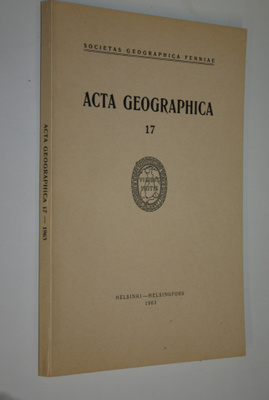 Acta geographica 17