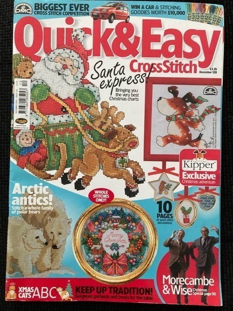 Ristipistolehti Quick & Easy 120 Joulumalleja, koiranpentuja