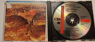 Midnight Oil : Red Sails in The Sunset cd