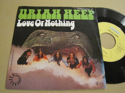 Uriah Heep love or nothing 7 45 saksa 1978