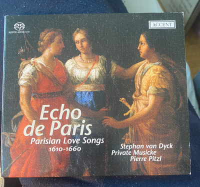 Echo de Paris. Parisian Love Songs 1610-1660 cd