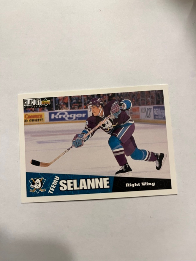 1996-97 Collectors Choice Teemu Selänne #2