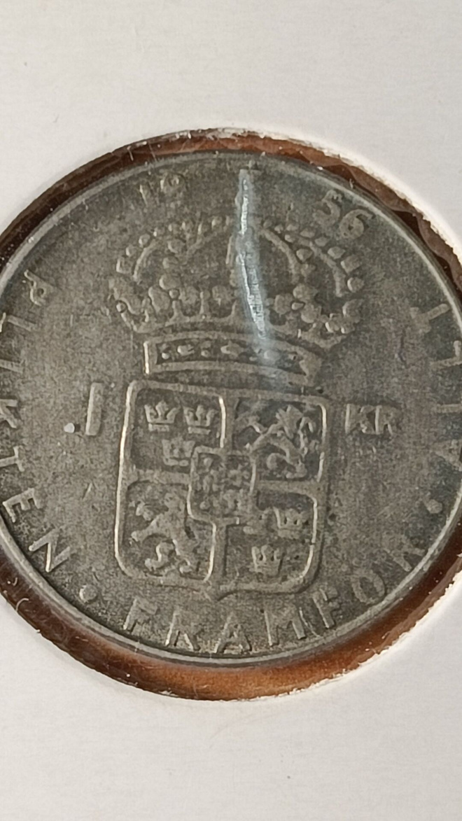 Ruotsi 1 kruunu 1956