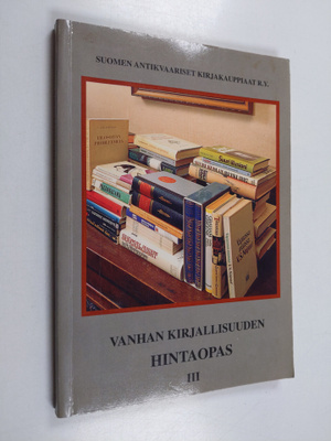 Vanhan kirjallisuuden hintaopas 3
