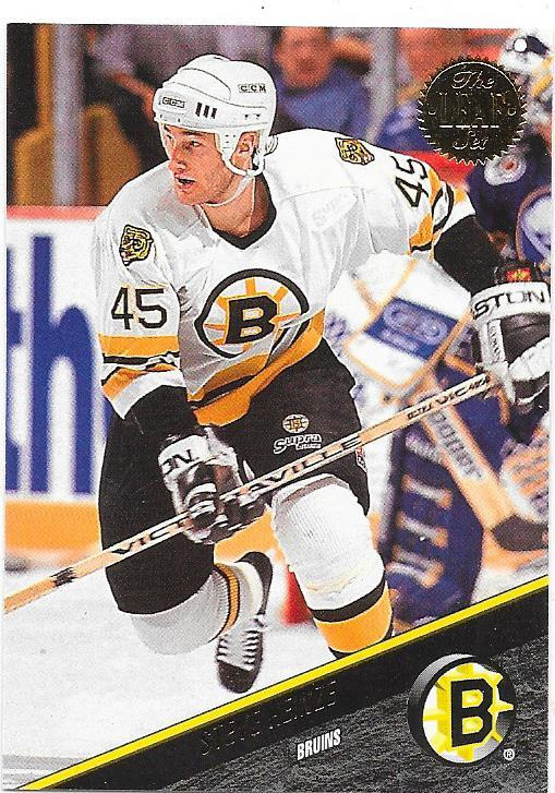 1993-94 LEAF #116 Steve Heinze , Boston Bruins