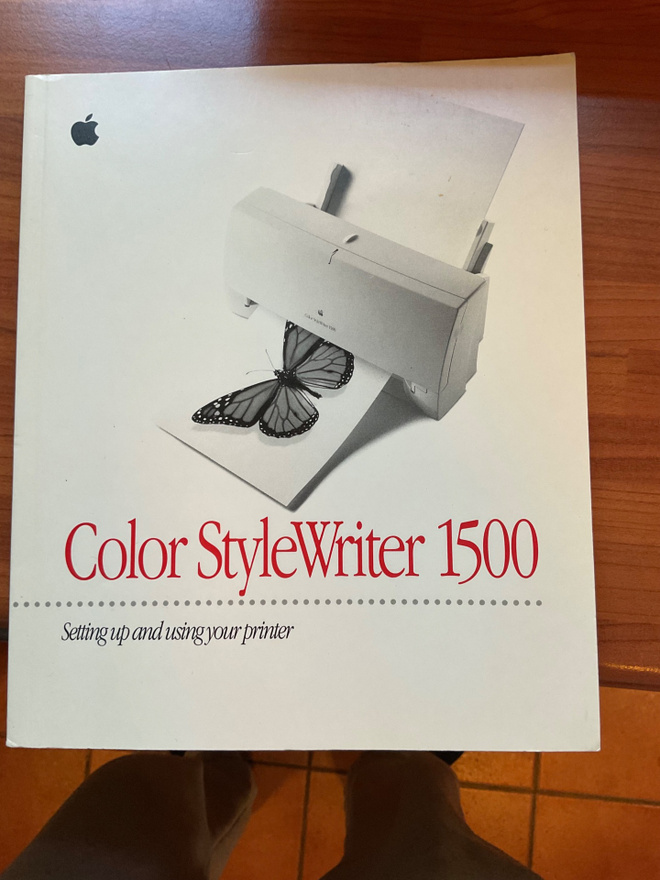 Macintosh ColorStyleWriter 1500 ohjekirj<