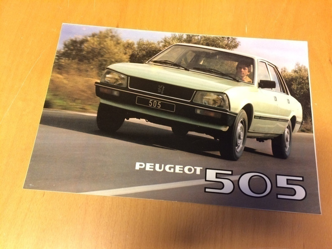 Myyntiesite - Peugeot 505 - 1980