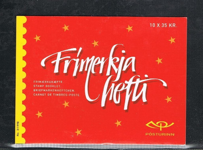 Islanti 1998 - Joulu 35kr vihko  ++