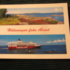Viking Line. Hälsningar från Åland. Laivapostikortti - pikkukuva 1