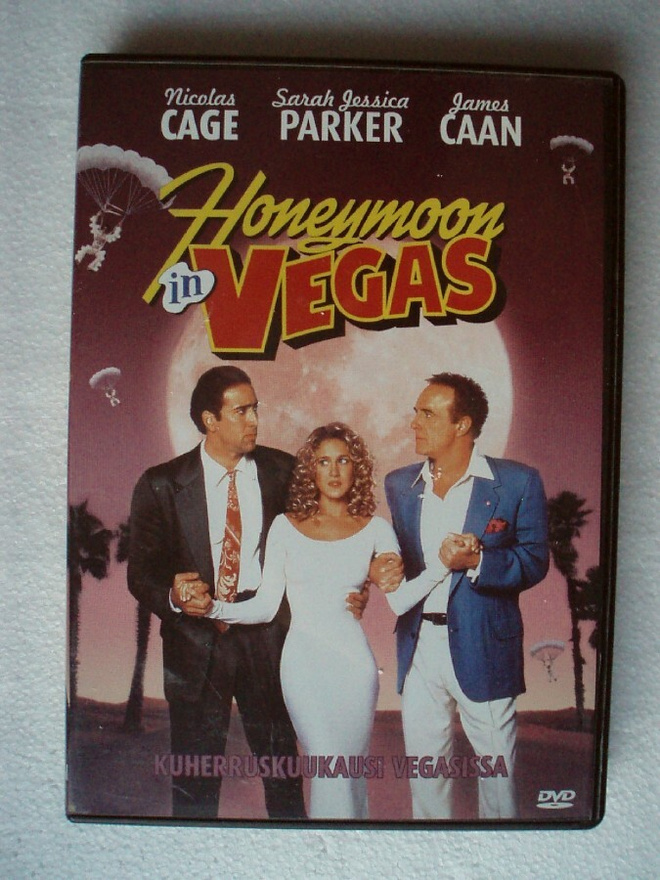 Kuherruskuukausi Vegasissa DVD