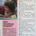 SEURA LEHTI 33 / 1991 SISÄLLYSLUETTELO KUVA 2 ja 3 - pikkukuva 2