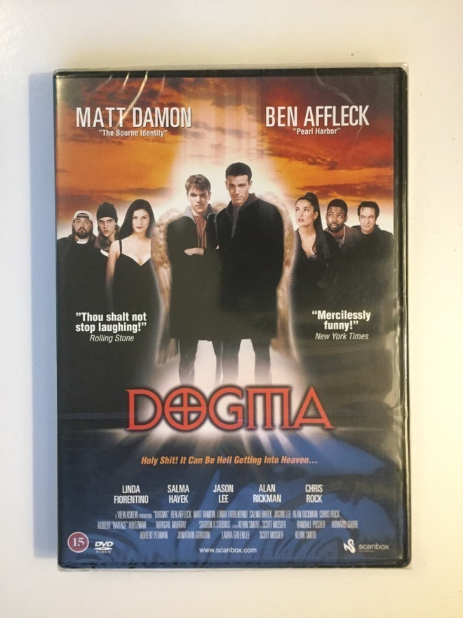 Dogma (DVD) Ben Affleck ja Matt Damon (1999) UUSI