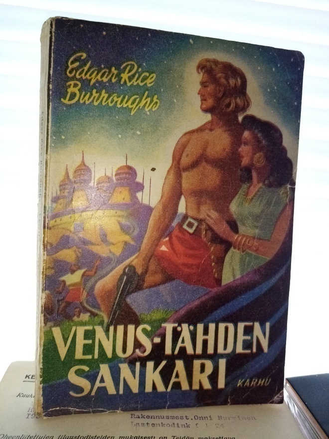Burroughs : Venus-tähden sankari ( SIS POSTIKULU)