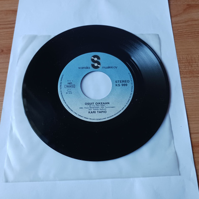 Kari Tapio – Osuit Oikeaan 7" orig 1978 Pop Iskelmä uusi!!!