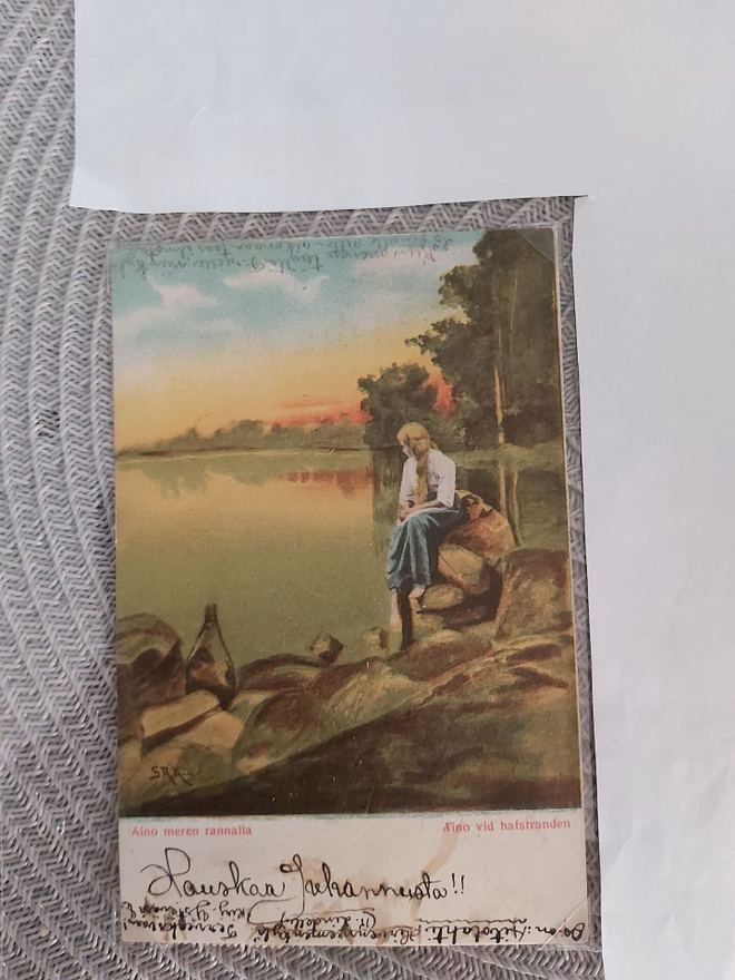 Kalevala Aino meren rannalla