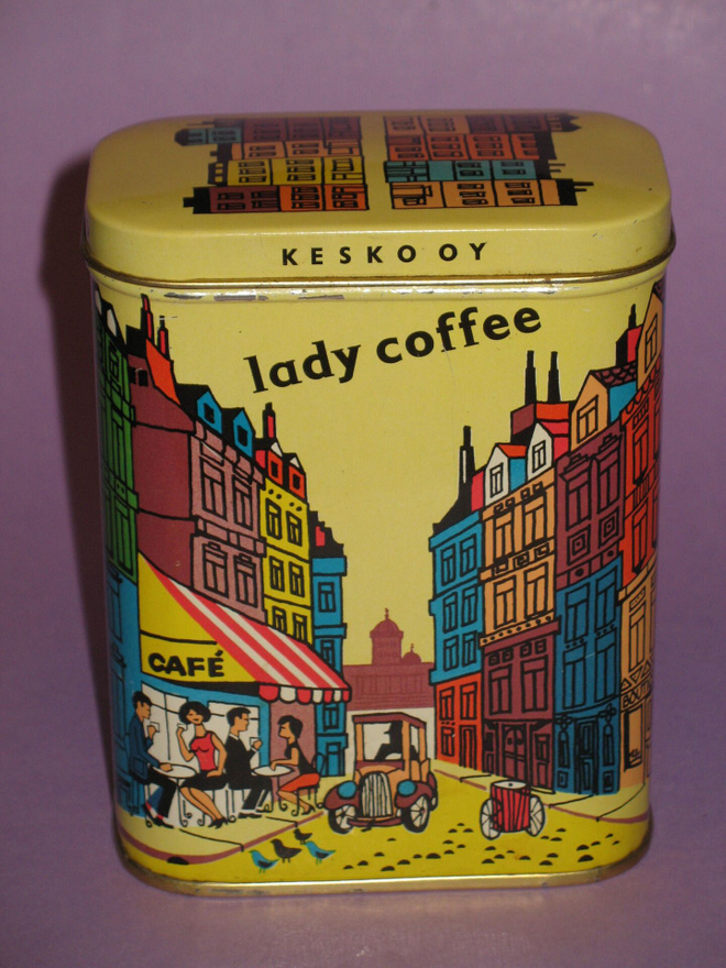KESKO OY: VANHA LADY COFFEE -KAHVIPELTIPURKKI