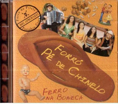 RAFORRÖ PE DE CHINELO FERRO NA BONECA
