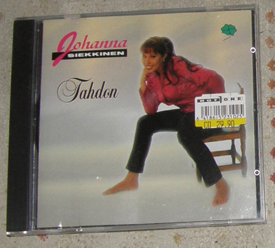 Johanna Siekkinen - Tahdon - CD