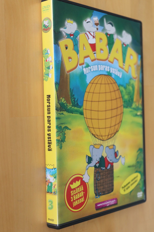 DVD Babar Norsun paras ystävä ( 1989 )