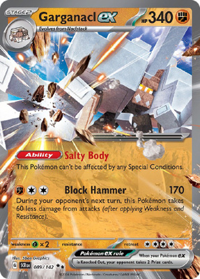 Garganacl ex 089/142 - Stellar Crown - NM/M