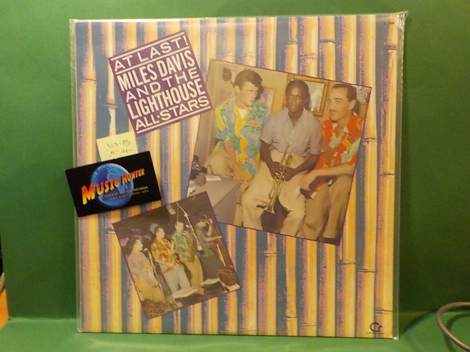 MILES DAVIS AND THE LIGHTHOUSE ALL-STARS - AT LAST! M-/M- LP