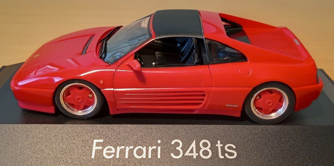 Herpa Ferrari 348 ts -pienoismalli