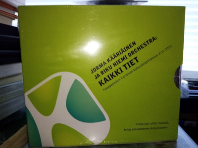 CD Jorma Kääriäinen & Riku Niemi orch. KAIKKI TIET ( UUSI)