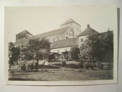 VANHA Valokuva Turku 1930-l Postikortin Alkup.Mallikappale