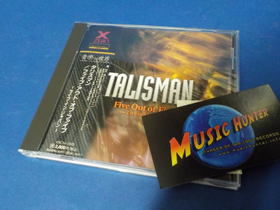 TALISMAN - FIVE OUT OF FIVE LIVE IN JAPAN CD
