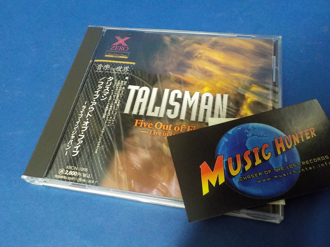 TALISMAN - FIVE OUT OF FIVE LIVE IN JAPAN CD