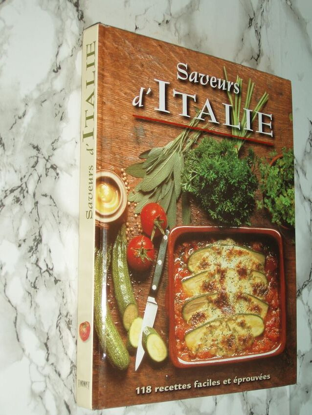 Kirja Saveurs d'Italie