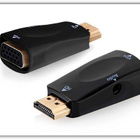 HDMI - VGA-sovitin (äänikaapelilla) - pikkukuva 1
