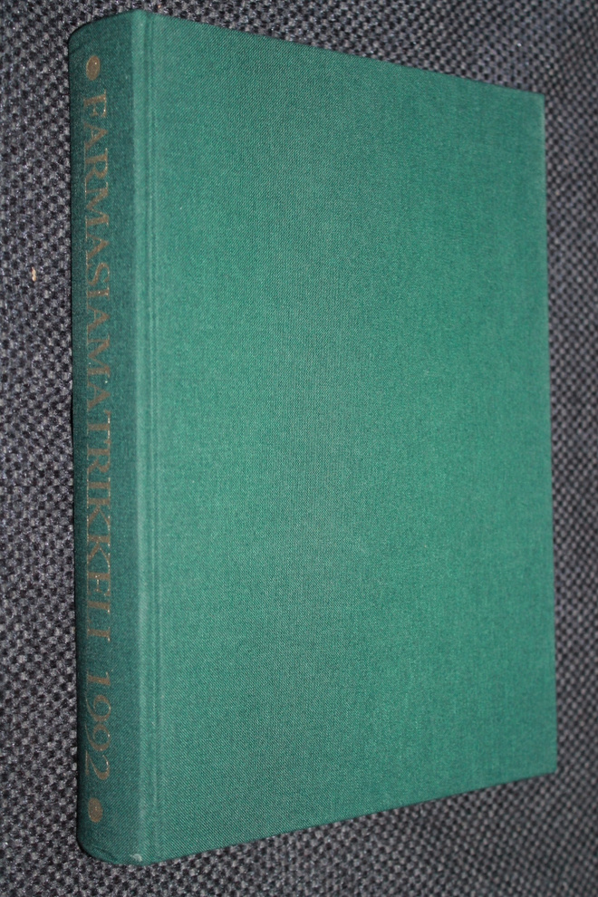 Farmasiamatrikkeli 1992