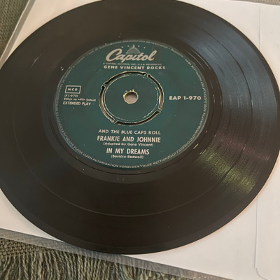 GENE VINCENT: Gene Vincent Rocks - EP * DEN 1959