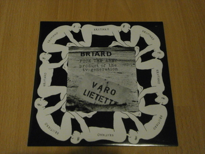 BRIARD Fuck The Army/Product of TV Generation 7".ANDY MC COY