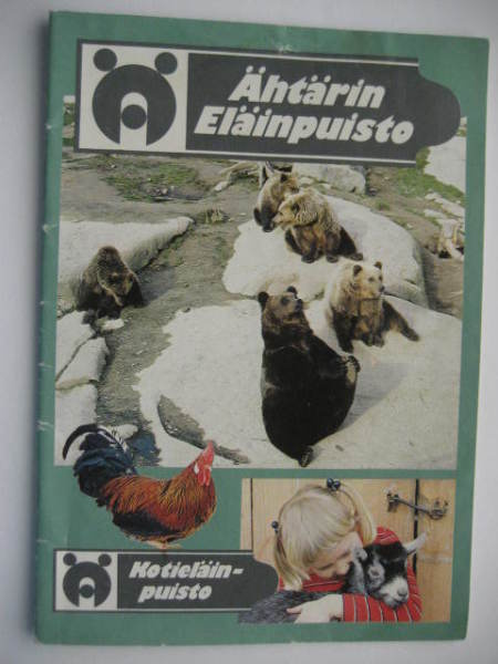 ÄHTÄRIN ELÄINPUISTO ESITE 1984