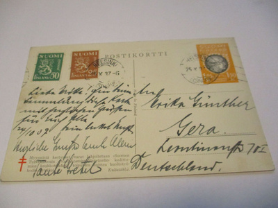 1937 Hki kultatähkäehiö Saksaan