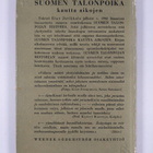 Eino Jutikkala : Suomen talonpoika kautta aikojen - pikkukuva 2