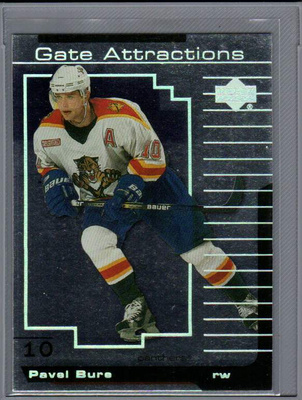 2000-01 Upper Deck - Gate Attractions - 0,75 € / kpl